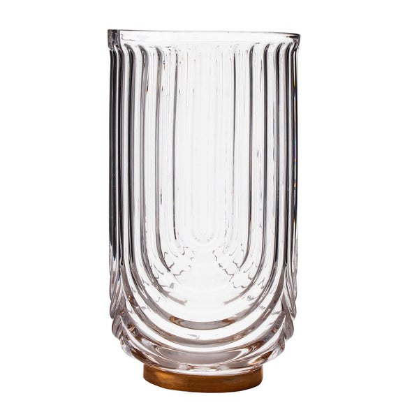 BarConic® Gilded Highball Glass - 14 ounce