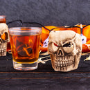 BarConic® Shot Glass w/ Ceramic Skull Base - 2 ounce