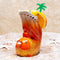ceramic goldfish tiki mug 