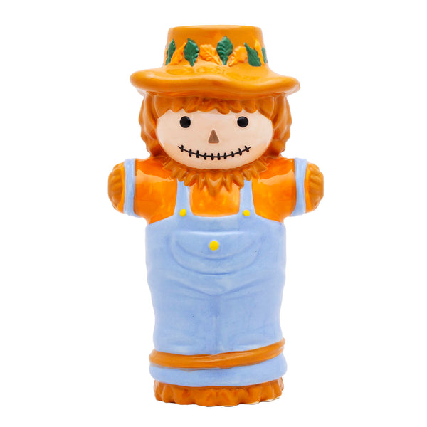 ceramic scarecrow tiki mug 