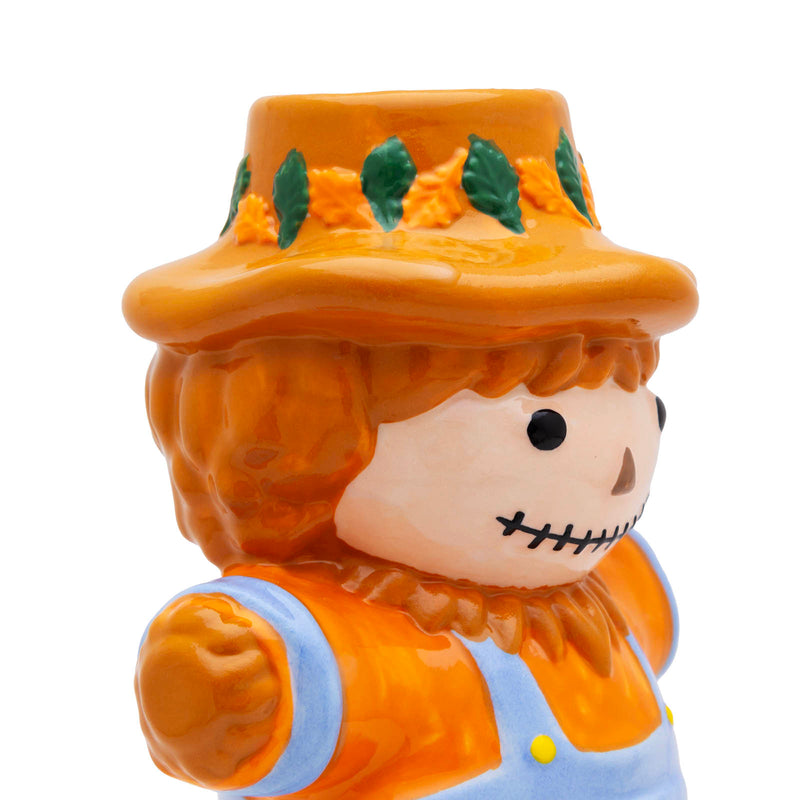 ceramic scarecrow tiki mug 