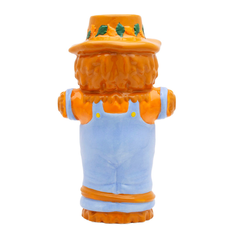 ceramic scarecrow tiki mug 