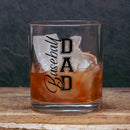 BarConic® Glassware - Baseball Dad - Old Fashion Glass - 10 ounce