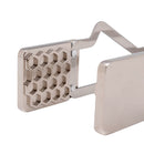 BarConic® Ice Shaped Tong w/ Beehive Design