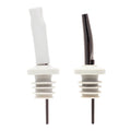 BarConic® Stainless Steel Liquor Pourer w/ Dust cap - 6 pack - COLOR OPTIONS