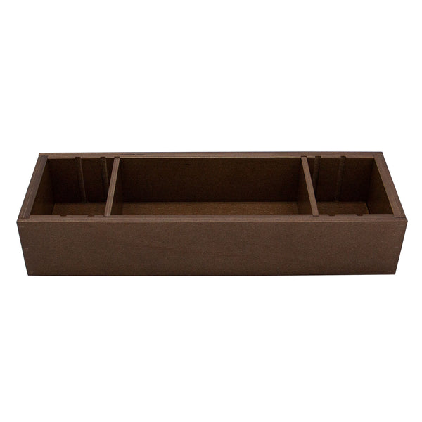 Wooden Condiment Caddy - Stain