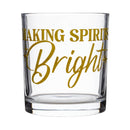 BarConic® Glassware - Making Spirits Bright - Old Fashion Glass - 10 ounce