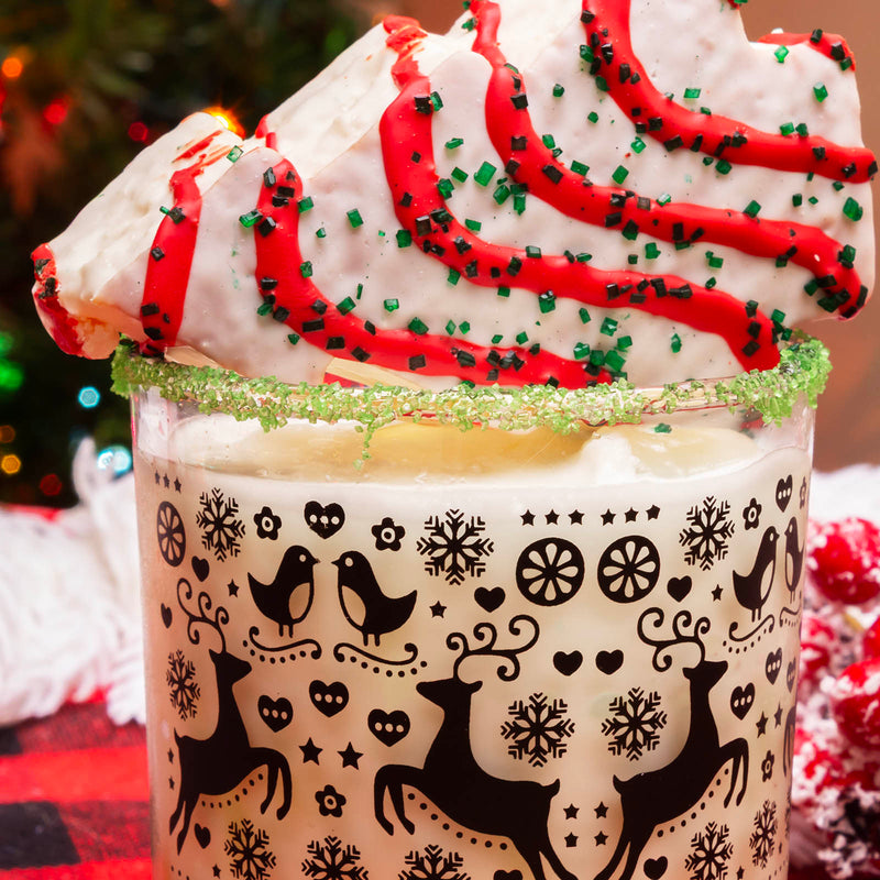 BarConic Christmas Sweater Glass - Christmas Collection - 10 ounce