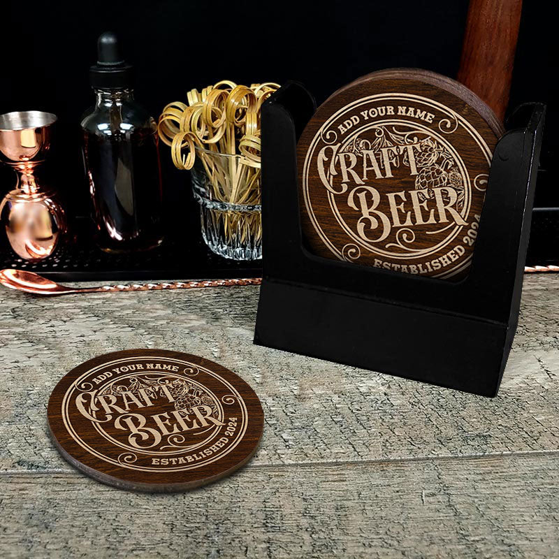 Coaster W/ BOTTLE OPENER - Hawaii Five-0 - SET OF 2 Coaster W/ BOTTLE OPENER - Hawaii Five-0 - SET OF 2