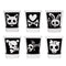 Cutesy Skulls 1.5oz Shot Glasses