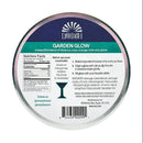 Round container label with 'Doosh' branding and product details on a white background