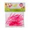 Pack of pink clip-on garnish picks with 'GarnishMate' branding on a white background