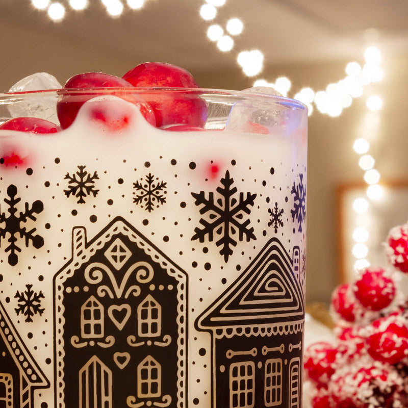 BarConic Gingerbread Town - Christmas Collection - 10 ounce