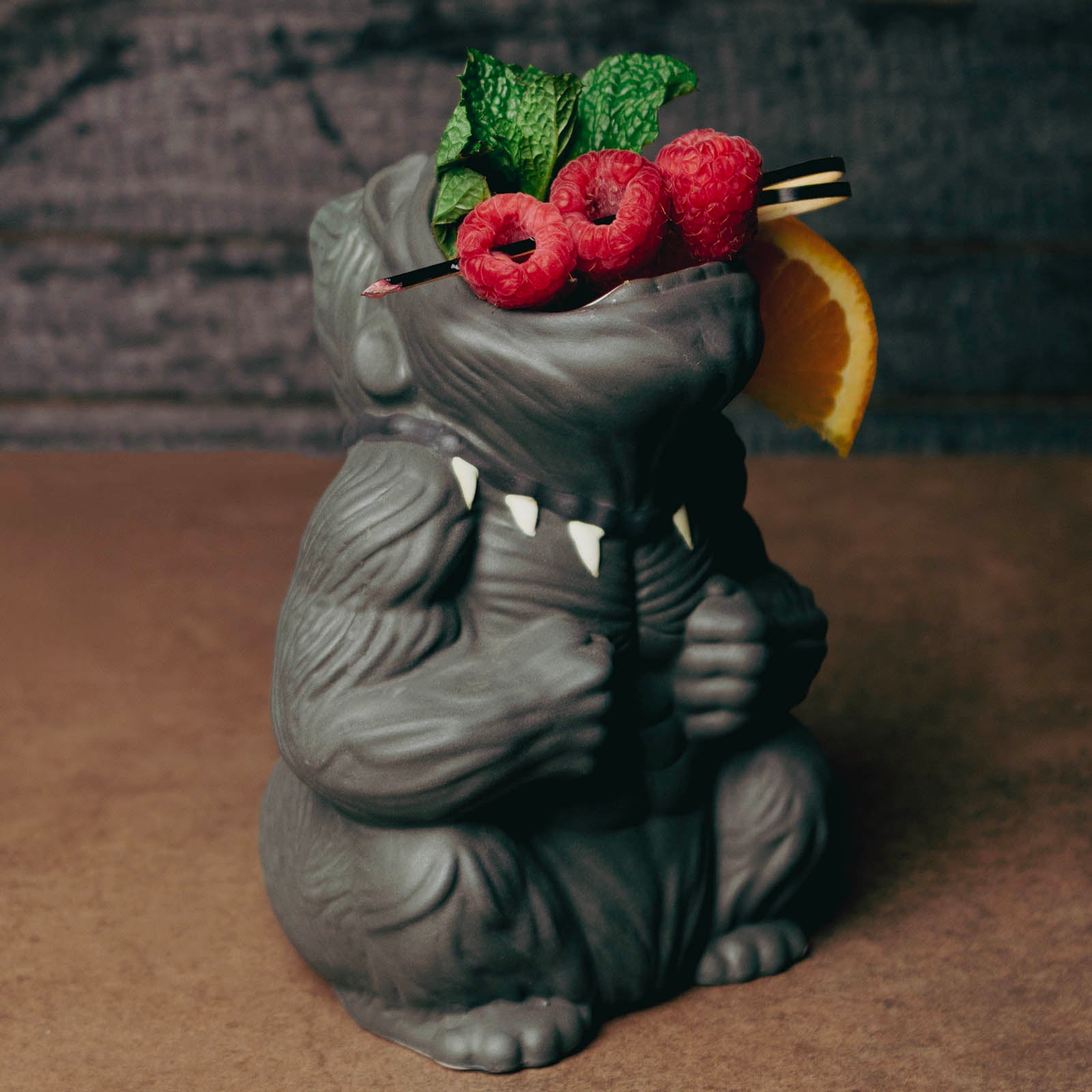 ゴリラグラス アイベックスフープ スタンダード 2ga ブラック BarConic® Gorilla - Tiki Drinkware – Bar Supplies