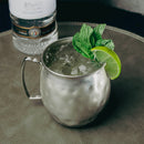 Hammered Stainless Steel Moscow Mule Mugs 18 oz. - Case of 6 cups