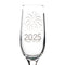 New Years Champagne Glass -  2025 - 7.5oz Flute