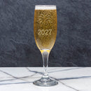 New Years Champagne Glass -  2027 - 6oz