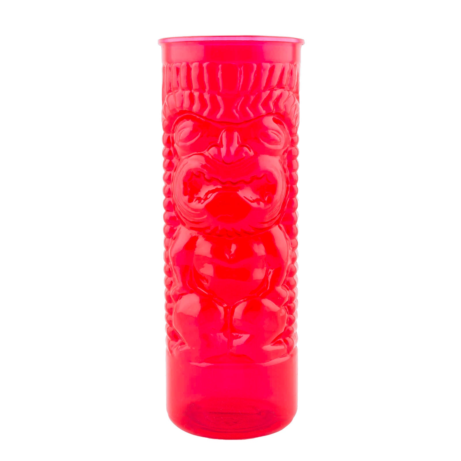 Plastic Tiki Cup - Red - 28oz – Bar Supplies