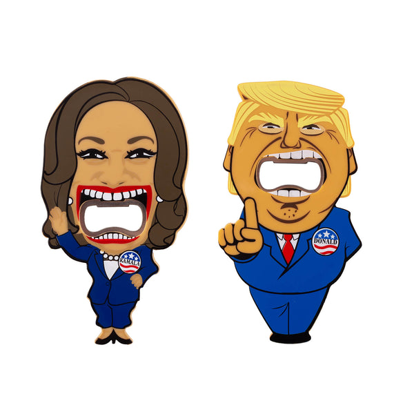 Trump & Kamala Bottle Opener