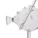 BarConic® Cocktail Glass w/ Straw - Puffer Fish