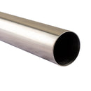 Bar Foot Rail Tubing - Length Options - Brushed Stainless Steel