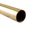 Bar Foot Rail Tubing - Length Options - Polished Brass