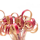 Ring Bamboo Cocktail Picks - Red - 100 Pack