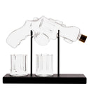 BarConic® Whisky Decanter - Bullet & Revolver Set