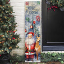 Farmhouse Christmas Vertical Wood Plank Indoor / Outdoor Signs - 10" x 36" - SEVERAL OPTIONS