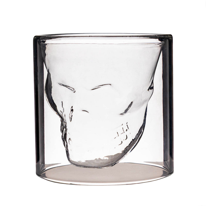 Doomed Crystal Skull Shot Glass - 2.5 ounce