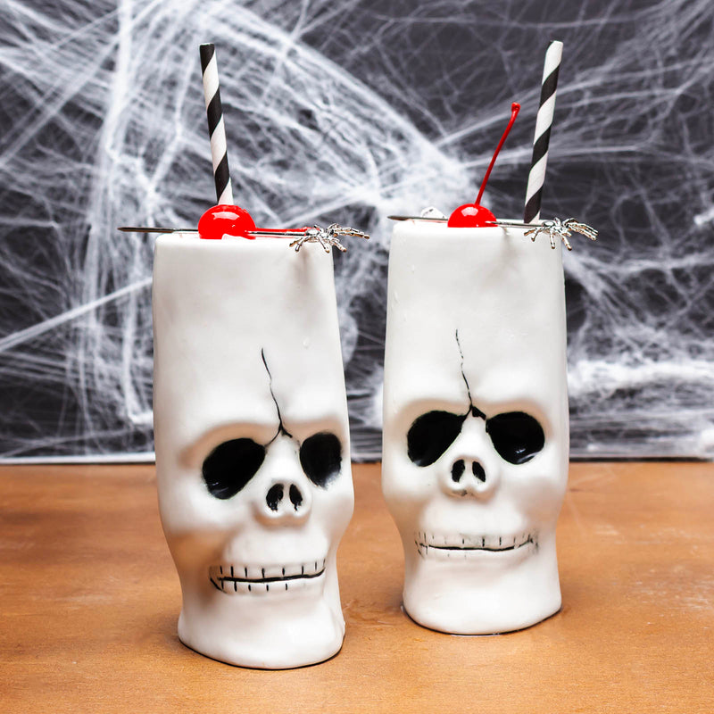 Skull Tiki Drinkware Gift Set