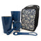 Bar Tote Set w/ Azure Blue Colored Bar Tools - Snakes and Skulls