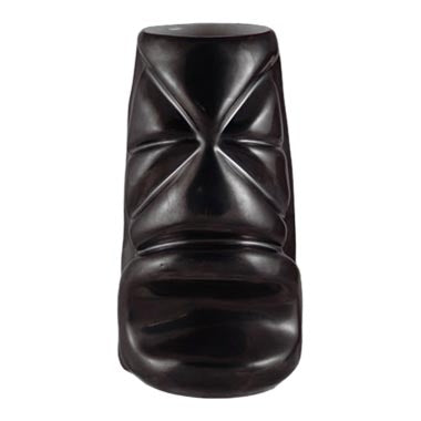 Gun Metal Black Kumu Tiki Mug -20oz.