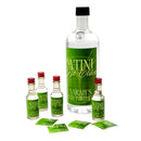Customizable 'A Tini Bit Older' Birthday Stickers - Martini - 4.5" x 6.2"