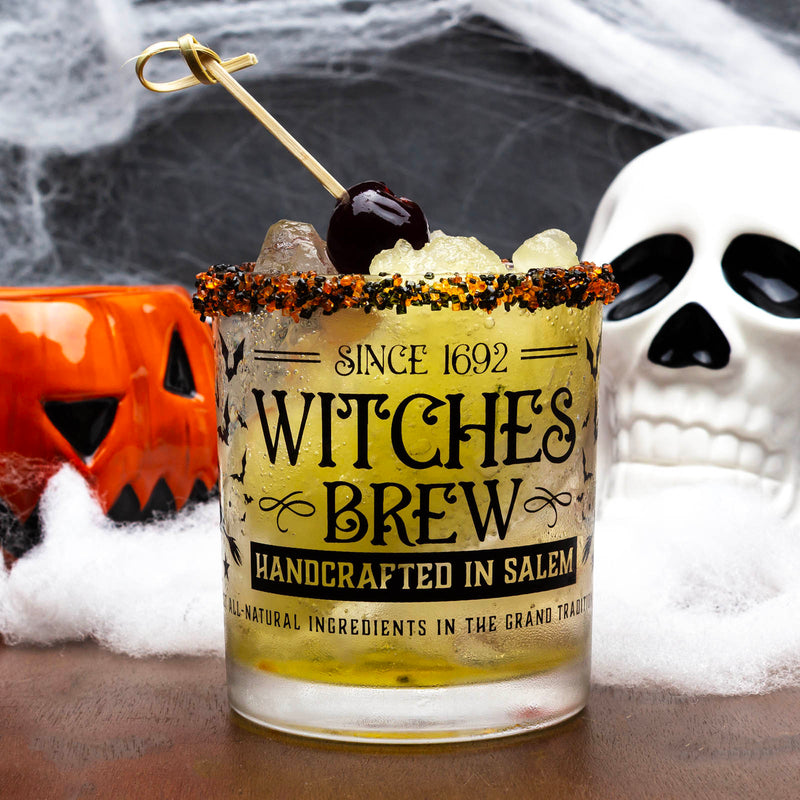 Halloween Cocktail Glass - Witches Brew