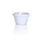 WHITE - 1 ½ oz. Fluted Melamine Ramekin - 12 / pack