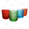 Colored Tiki Stacking Tumblers (12oz) - Set of 4