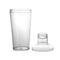 16oz 3 Piece Plastic Shakers- clear