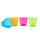 Shot Glasses - Assorted Neon - 50ct. - 1 ounce