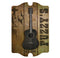 CUSTOMIZABLE 3D Wooden Guitar Tavern Sign - Country Theme - FRONT