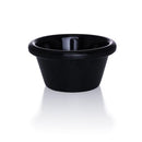 Black - 4 oz. Smooth Melamine Ramekin - 12/pack