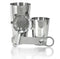 4 Piece Stainless Steel Bar Set with V-Rod®