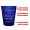 CUSTOMIZABLE - 1.5oz Blue Frosted Shot Glass - Simplistic