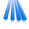 Blue - Plastic Drinking Straws - 8 inches