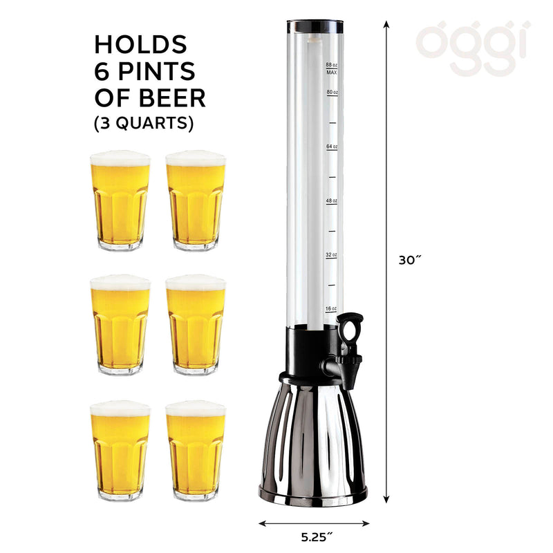 Beer Tower - Color Options - 3 quart