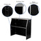 Portable Bar - 4 ft. Black Laminate