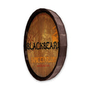 Barrel Top Tavern Sign - Blackbeard