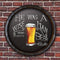 Chalkboard Barrel Top Tavern Sign