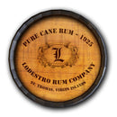 Custom Barrel Top Tavern Sign - Cane Rum