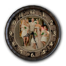 CUSTOMIZE - Rustic Wooden Clock - Family Theme - Multiple Sizes